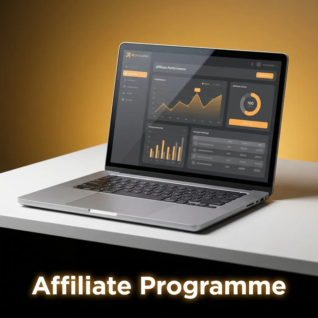 Partners earn 25-45% revenue share commissions by referring players through the affiliate program portal.