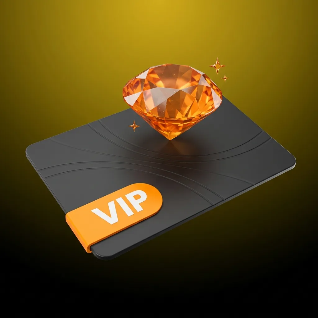 Eight-tier VIP loyalty program chart showing progression from Newbie to Deity with comp point requirements and rewards